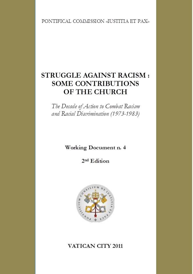 Struggle against racism: some contributions of the Curch (1978)